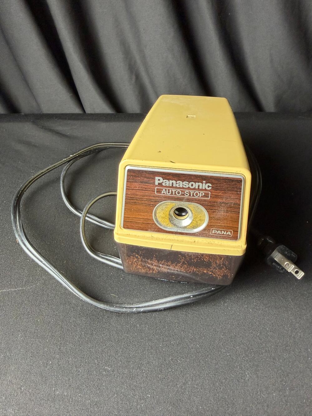 Vintage (Working) Panasonic Electric Pencil Sharpener KP-100N Auto-Stop